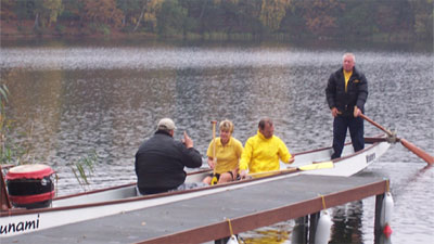 Wukensee beim Anpaddeln 2008